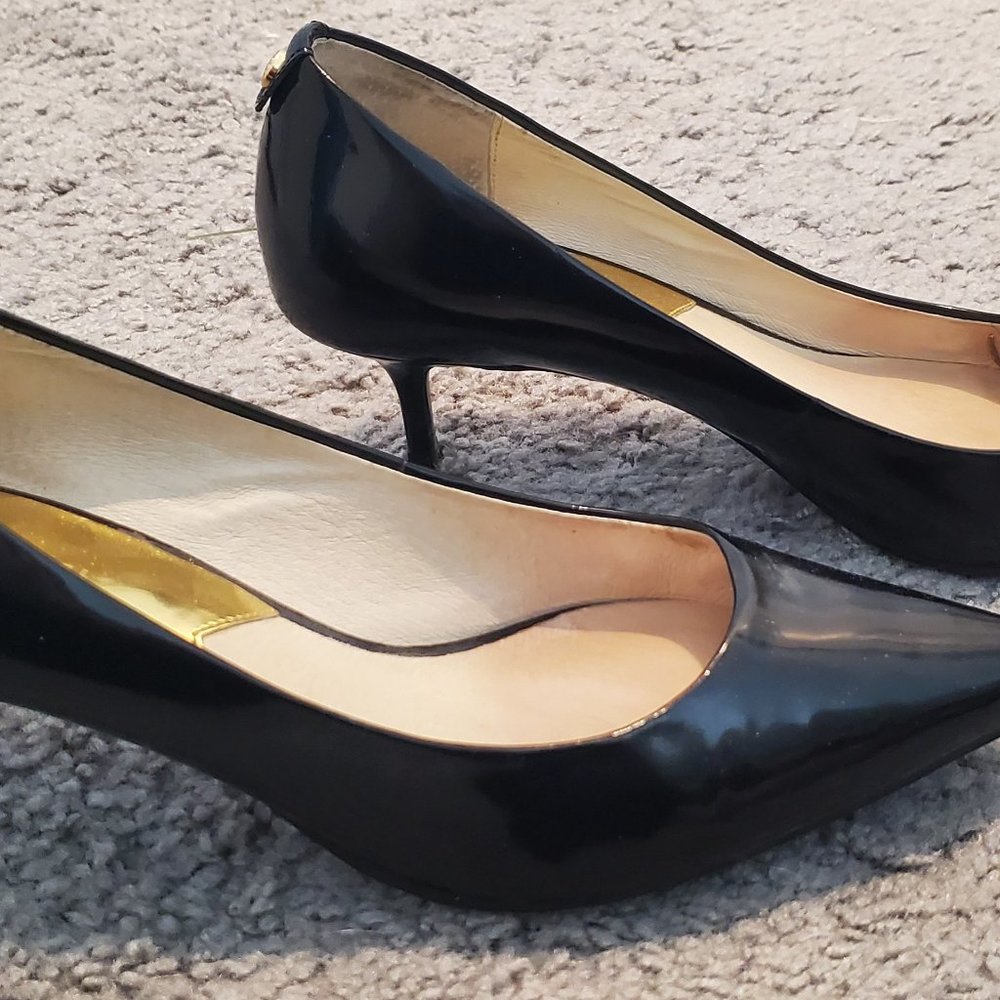 Michael Kors MK Flex Kitten Heels, Black